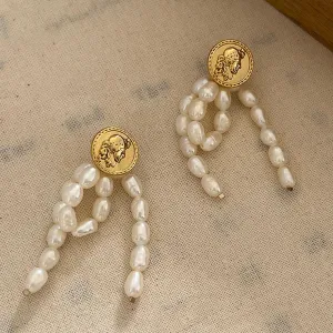 Vintage Coin Earrings