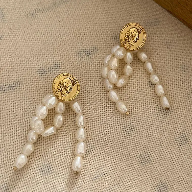 Vintage Coin Earrings