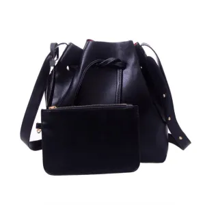 Women Bucket Bag Drawstring bag Royal Lady Cross Shoulder Bag Women's Messenger  Handbag bolsa feminina para mujer#30