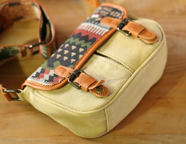 Women's Crossbody Messenger Bag Canvas Shoulder Bag