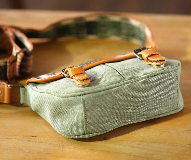 Women's Crossbody Messenger Bag Canvas Shoulder Bag