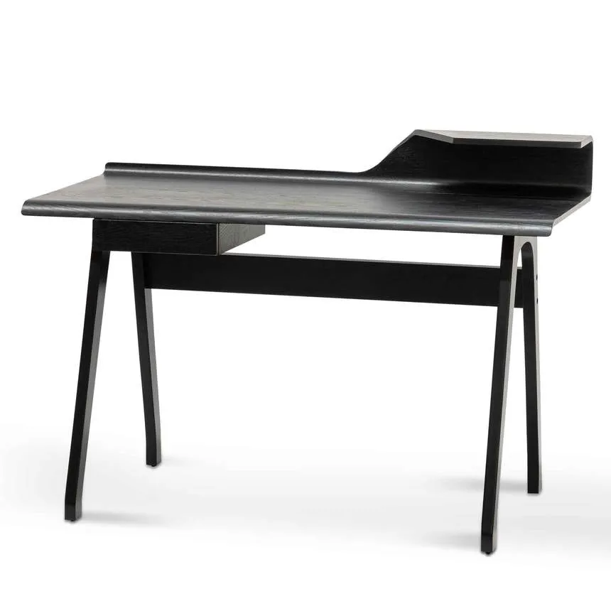Wooden Home Office Desk - Black