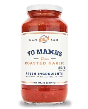 Yo Mama's Glorious Roasted Garlic Pasta Sauce 708g