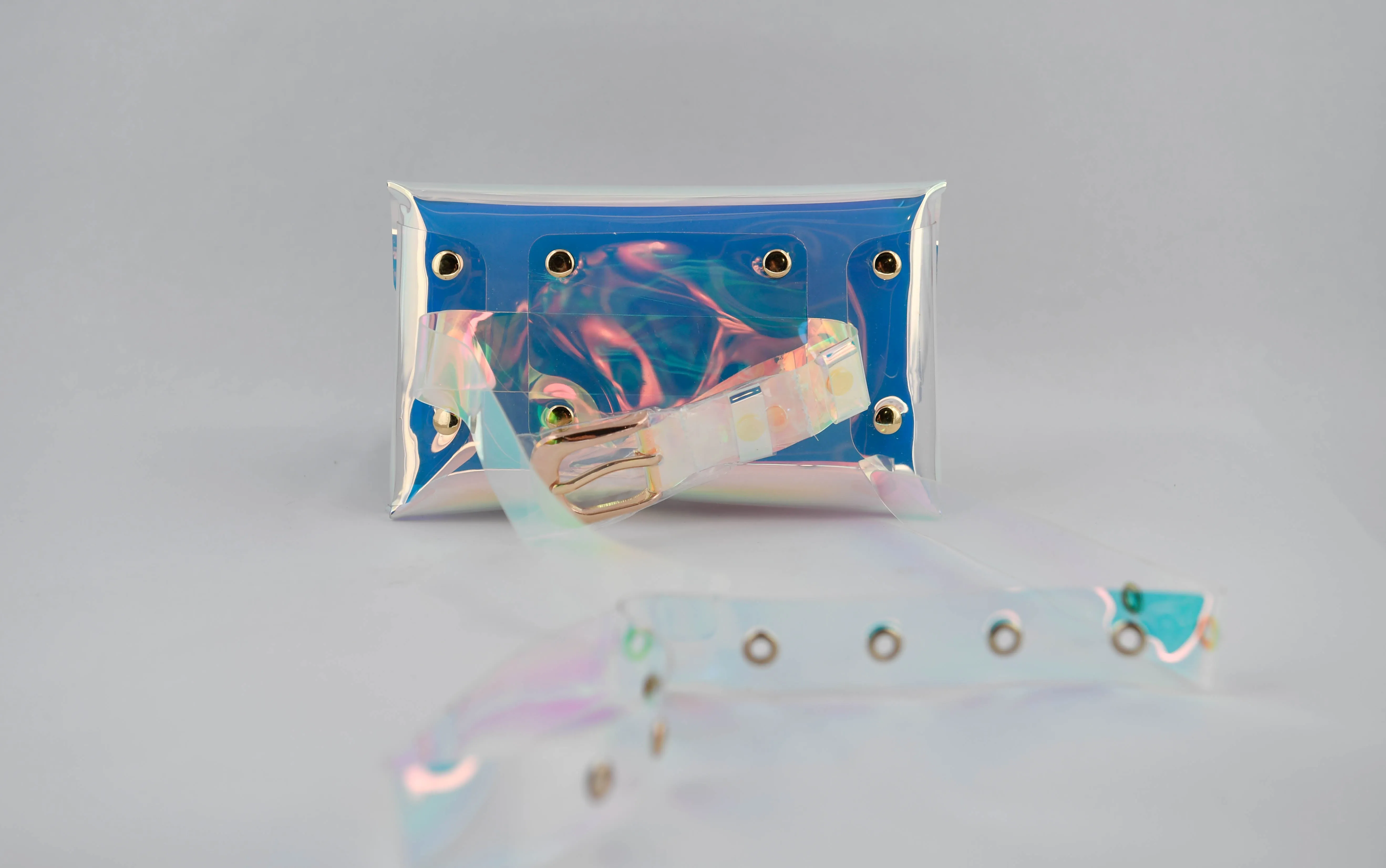 Zeta Tau Alpha Holographic Belted Fanny Pack